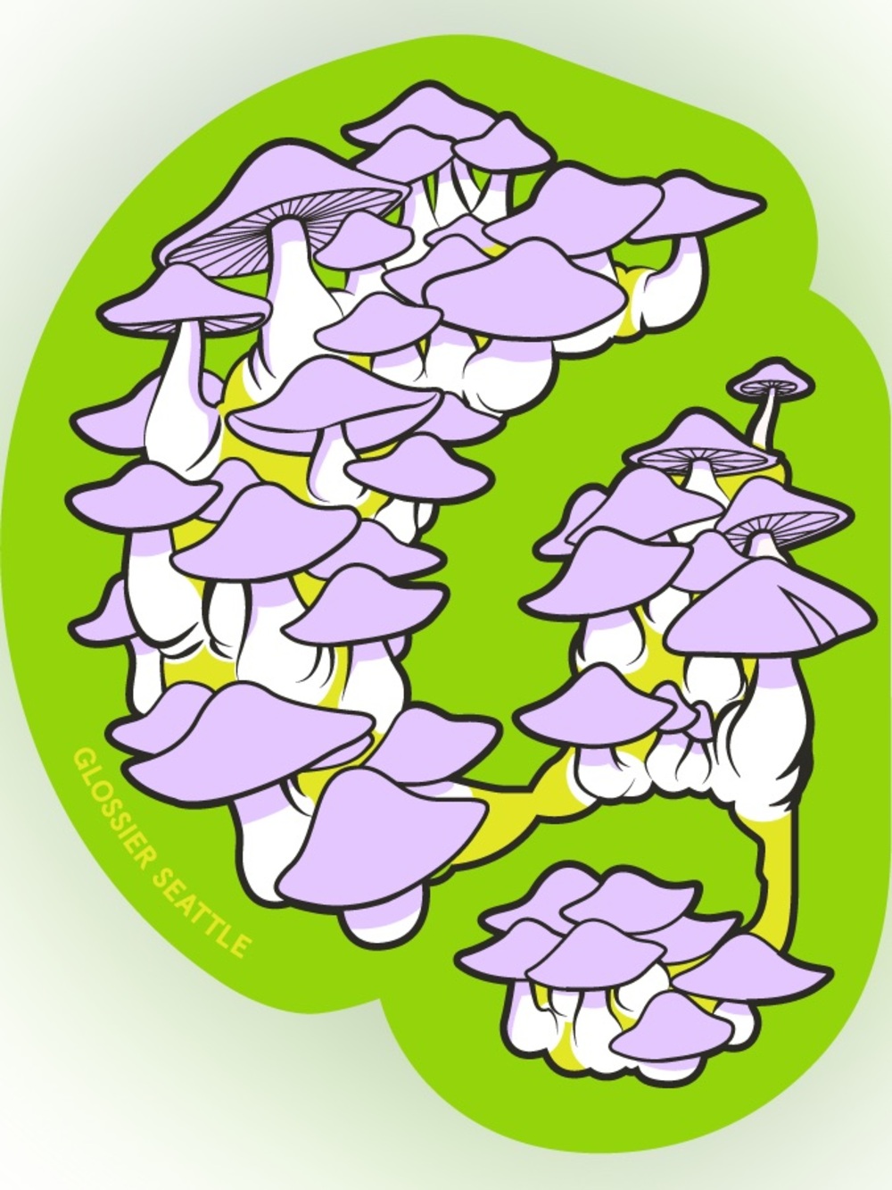 Glossier Seattle Sticker